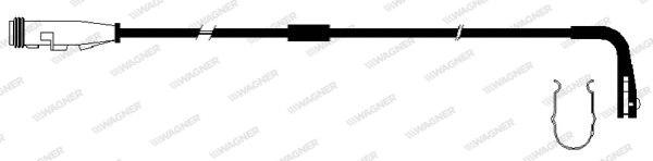 WWI290 WAGNER Сигнализатор, износ тормозных колодок (фото 1)