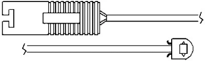 09004 BSF Сигнализатор, износ тормозных колодок (фото 1)