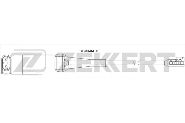 BS-8134 ZEKKERT Сигнализатор, износ тормозных колодок (фото 1)