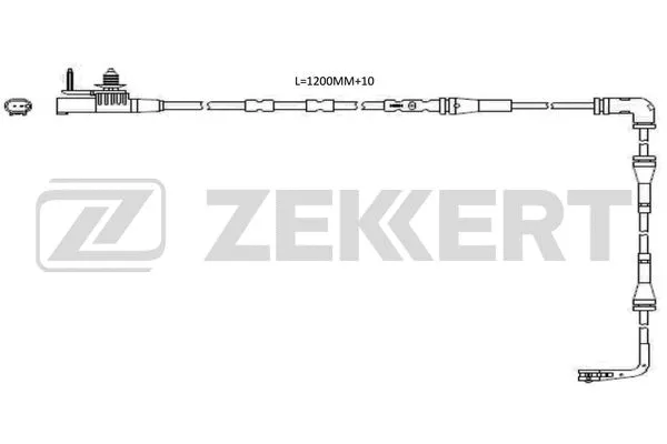 BS-8135 ZEKKERT Сигнализатор, износ тормозных колодок (фото 1)