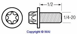 84-1434 WAIGLOBAL Болт (фото 2)