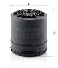 TB 15 001 z KIT MANN Патрон осушителя воздуха, пневматическая система (фото 1)