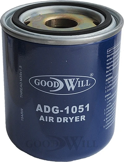 ADG 1051 GOODWILL Патрон осушителя воздуха, пневматическая система (фото 1)