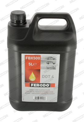 FBX500 FERODO Тормозная жидкость (фото 2)