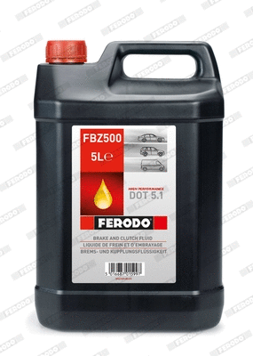 FBZ500 FERODO Тормозная жидкость (фото 1)