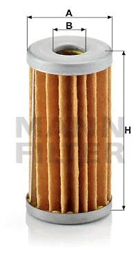 H 42 MANN Топливный фильтр (фото 1)