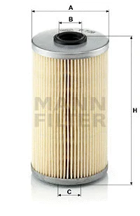 P 726 x MANN Топливный фильтр (фото 1)
