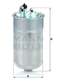 WK 8021 MANN Топливный фильтр (фото 1)