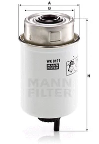 WK 8121 MANN Топливный фильтр (фото 1)