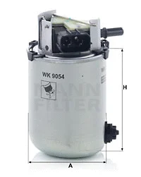 WK 9054 MANN Топливный фильтр (фото 1)