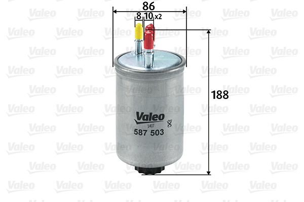 587503 VALEO Топливный фильтр (фото 1)