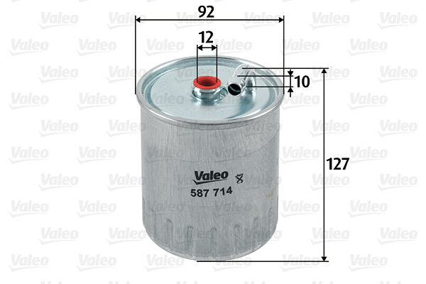 587714 VALEO Топливный фильтр (фото 1)