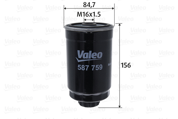 587759 VALEO Топливный фильтр (фото 1)