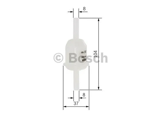 0 450 904 060 BOSCH Топливный фильтр (фото 3)