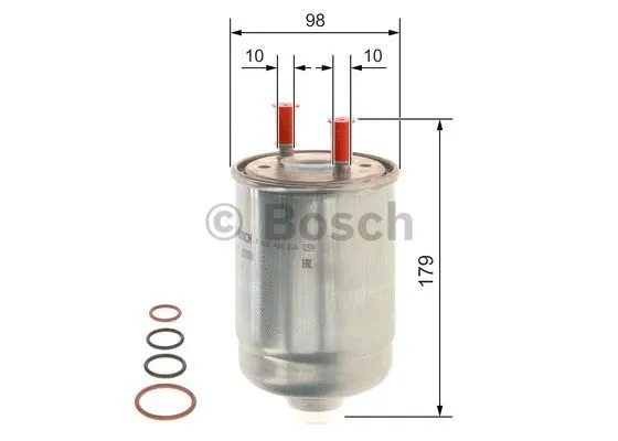 F 026 402 234 BOSCH Топливный фильтр (фото 1)