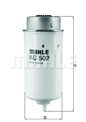 KC 502 KNECHT/MAHLE Топливный фильтр (фото 1)