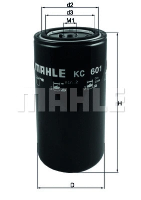 KC 601 KNECHT/MAHLE Топливный фильтр (фото 1)