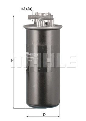 KL 454 KNECHT/MAHLE Топливный фильтр (фото 1)