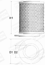 L135/606 CHAMPION Топливный фильтр (фото 1)