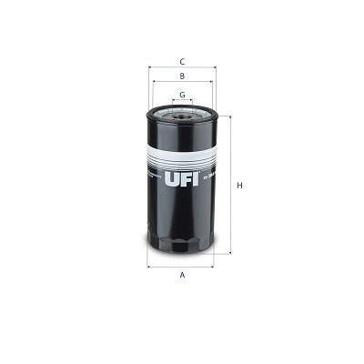 24.264.00 UFI Топливный фильтр (фото 1)