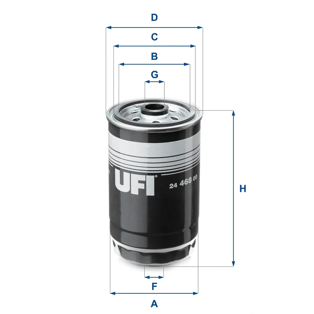 24.468.00 UFI Топливный фильтр (фото 1)