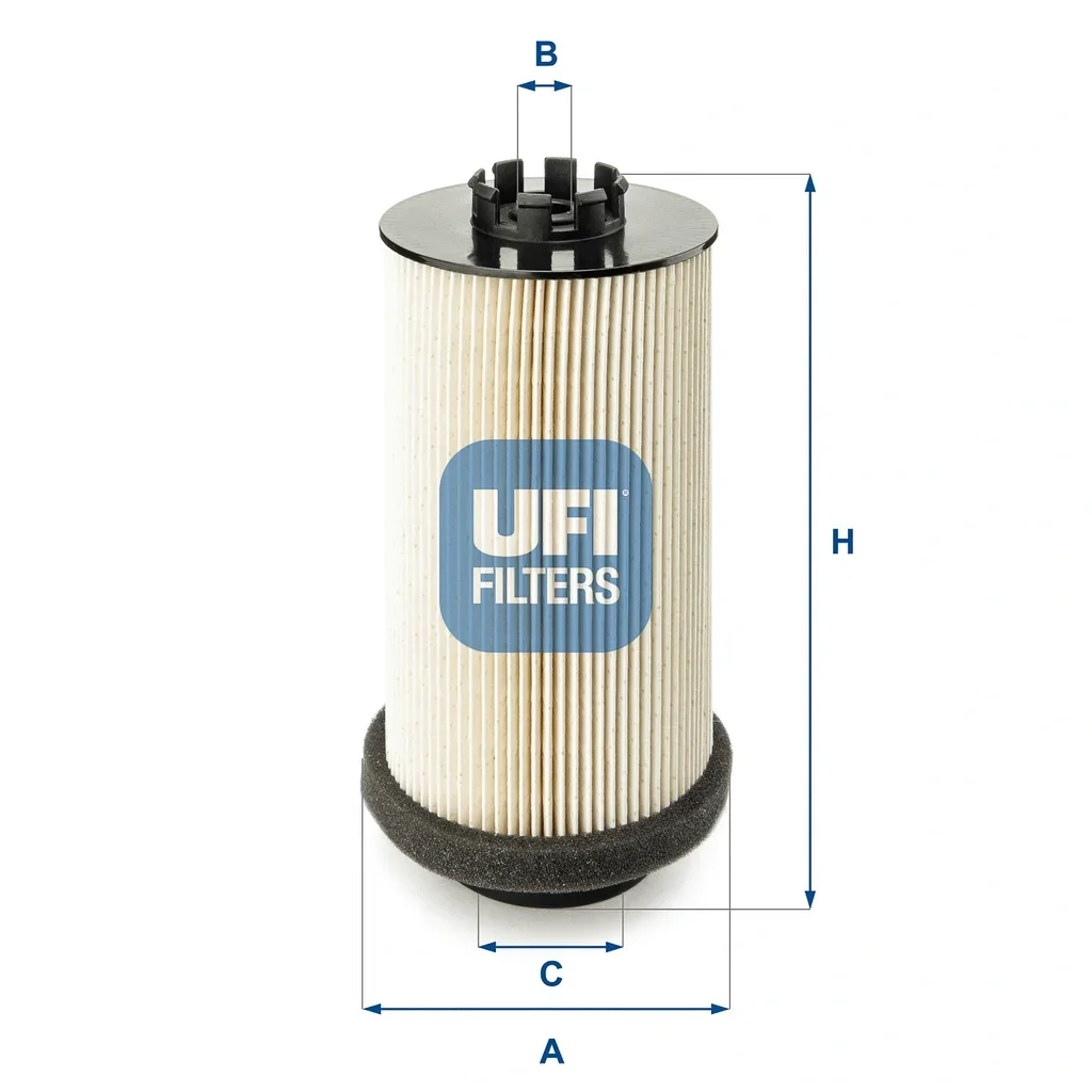 26.001.00 UFI Топливный фильтр (фото 1)