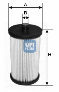 26.057.00 UFI Топливный фильтр (фото 1)