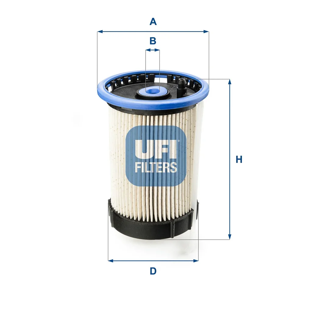 26.065.00 UFI Топливный фильтр (фото 1)