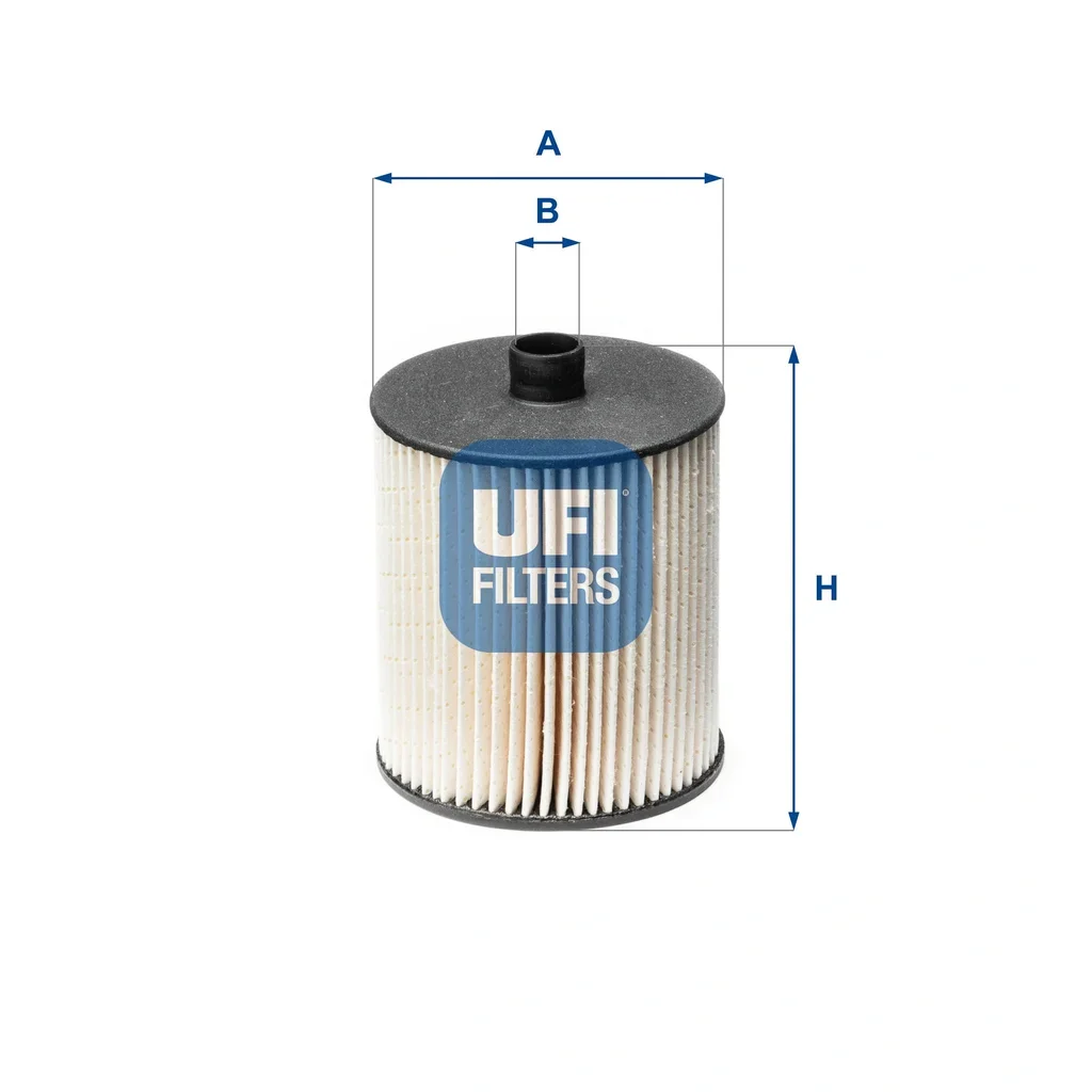 26.123.00 UFI Топливный фильтр (фото 1)