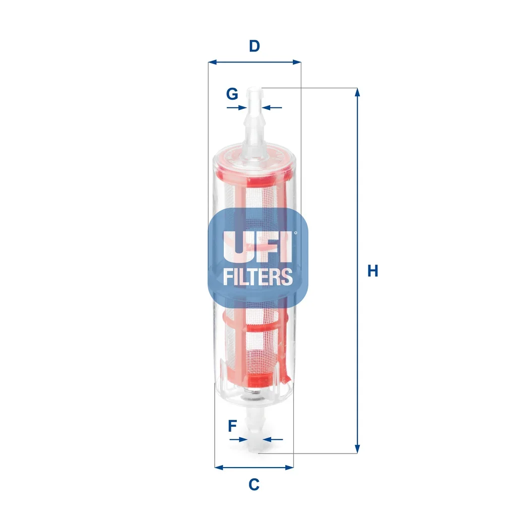 31.015.00 UFI Топливный фильтр (фото 1)