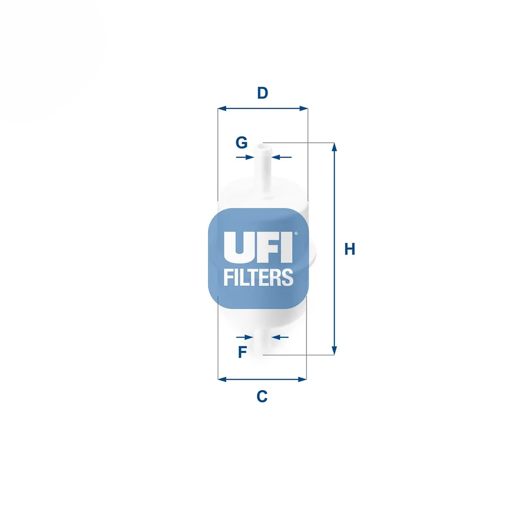 31.028.00 UFI Топливный фильтр (фото 1)