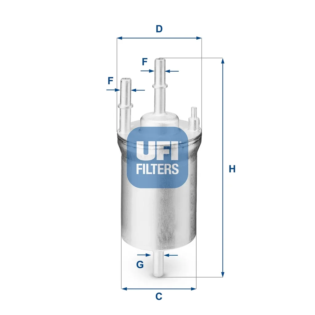 31.833.00 UFI Топливный фильтр (фото 1)