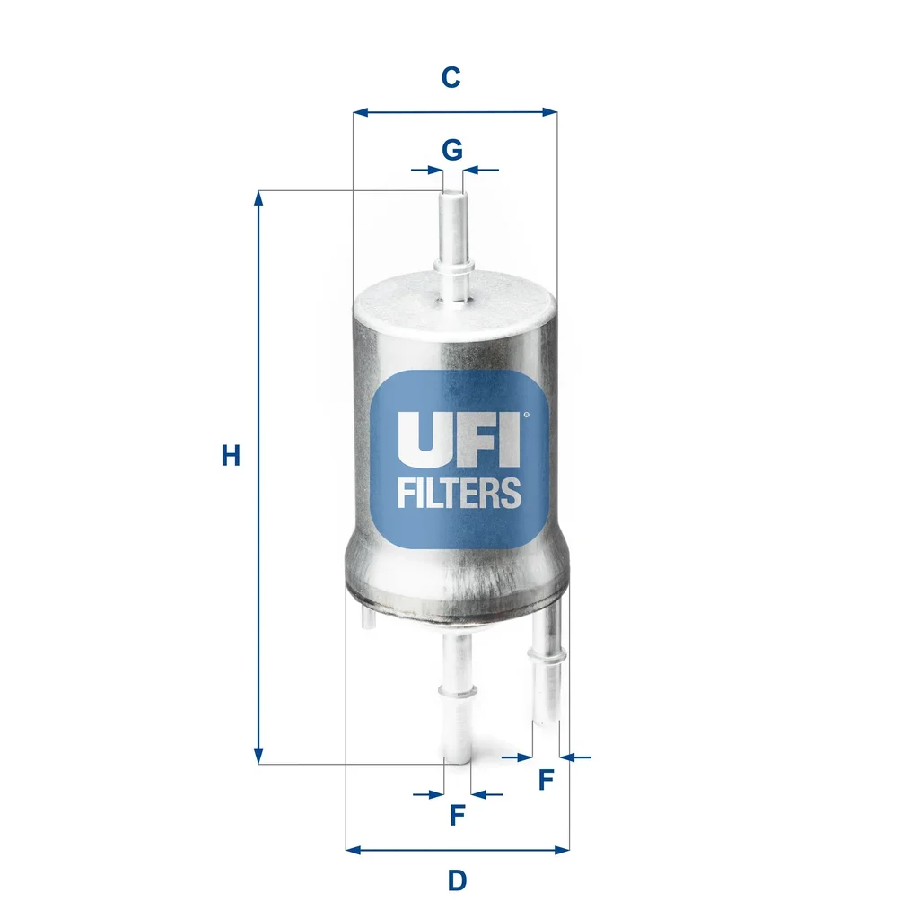 31.845.00 UFI Топливный фильтр (фото 1)
