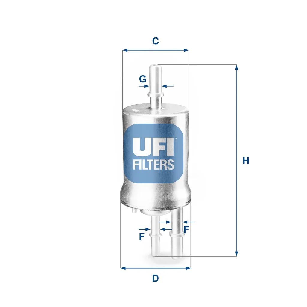 31.855.00 UFI Топливный фильтр (фото 1)