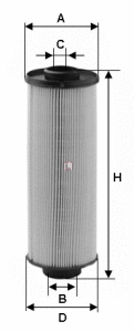 S 6004 NE SOFIMA Топливный фильтр (фото 1)