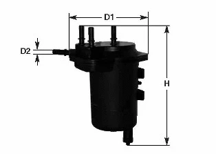 MGC1693 CLEAN FILTERS Топливный фильтр (фото 1)