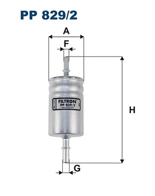 PP 829/2 FILTRON Топливный фильтр (фото 1)