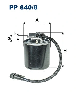 PP840/8 FILTRON Топливный фильтр (фото 1)