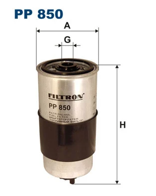 PP850 FILTRON Топливный фильтр (фото 1)