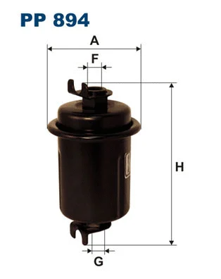 PP894 FILTRON Топливный фильтр (фото 1)