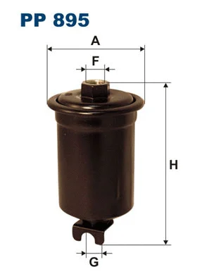 PP895 FILTRON Топливный фильтр (фото 1)