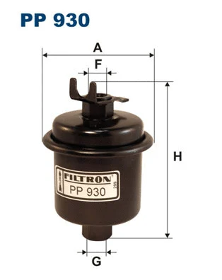 PP930 FILTRON Топливный фильтр (фото 1)