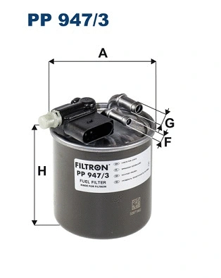 PP947/3 FILTRON Топливный фильтр (фото 1)