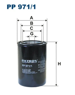 PP971/1 FILTRON Топливный фильтр (фото 1)