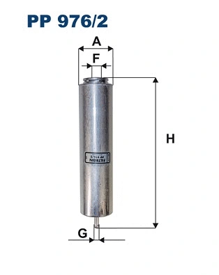 PP976/2 FILTRON Топливный фильтр (фото 1)