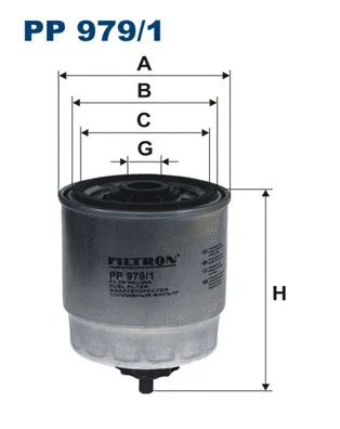 PP979/1 FILTRON Топливный фильтр (фото 1)