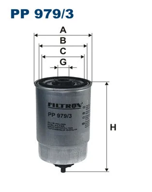 PP979/3 FILTRON Топливный фильтр (фото 1)