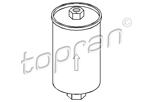 300 531 TOPRAN Топливный фильтр (фото 1)