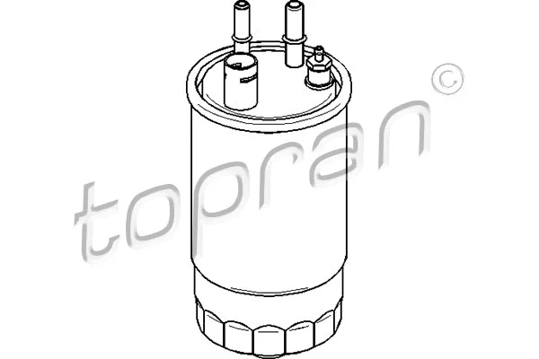 304 035 TOPRAN Топливный фильтр (фото 1)