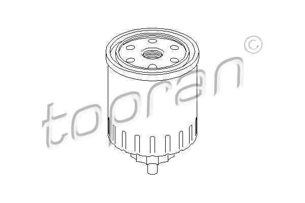 700 238 TOPRAN Топливный фильтр (фото 1)